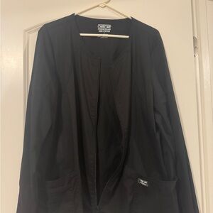 Cherokee workwear Women's Black Utility scrub  Jacket